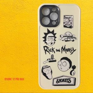 iPhone 12 PRO MAX Rick and Morty case